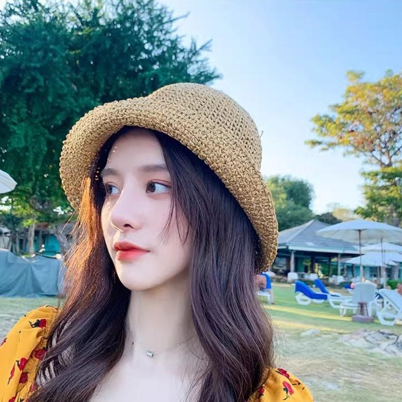Packable Hat Nylon - 39BB Packable Woven Sun Hat Wide