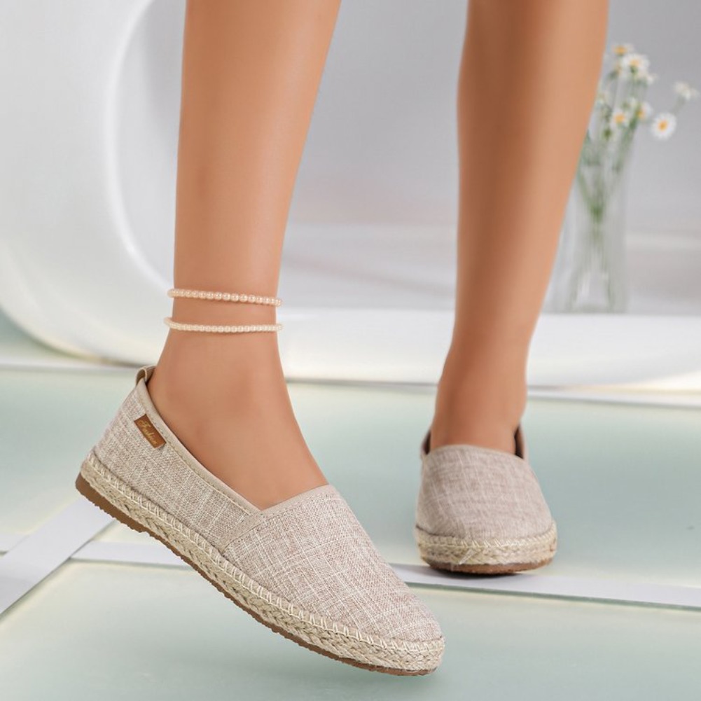 2026 Summer Comfortable Canvas - Espadrille Slip On ulasan dan harga