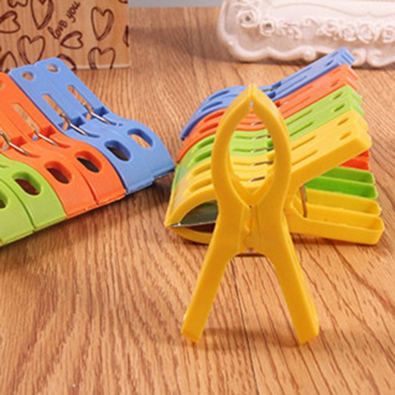 8ps/set Hanger Clips Large Pla - Beach Towel Large ulasan dan harga